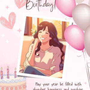 Romantic Birthday Card BC0001